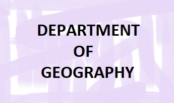 Narajole Raj College : Department of Geography